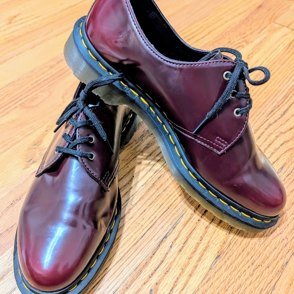 Dr. Martens Other - Dr. Martens Men's Burgundy Leather Shoes